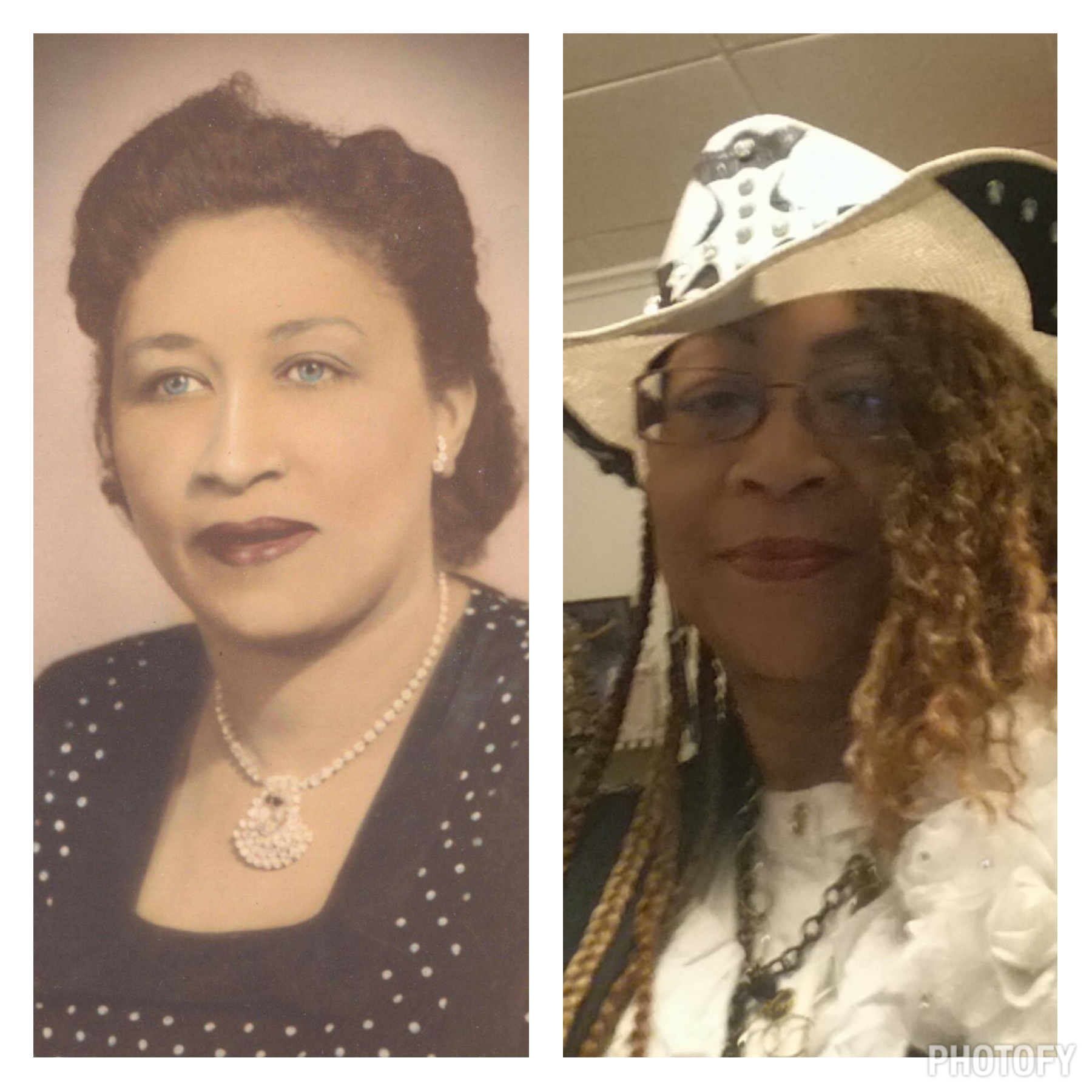 Lucille and Tamie Shoemaker