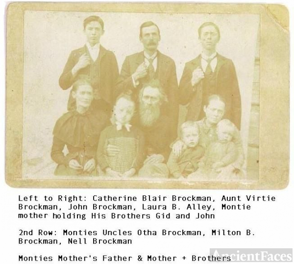 Brockman, Alley, Blair Families