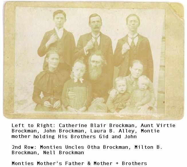 Brockman, Alley, Blair Families