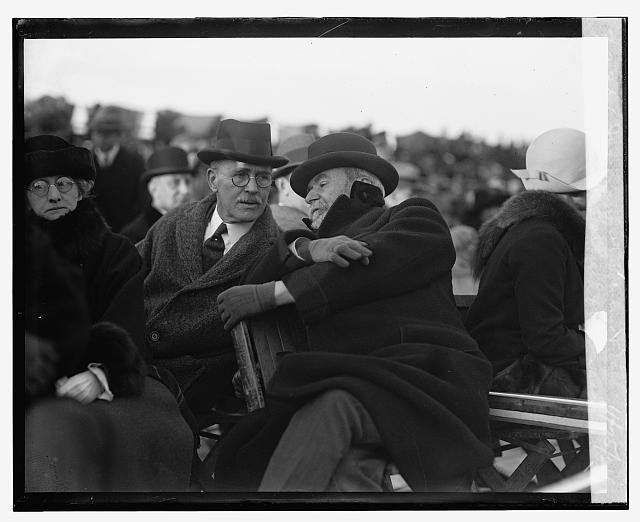 James R. Garfield & Ambassador Jusserand at Bowling...