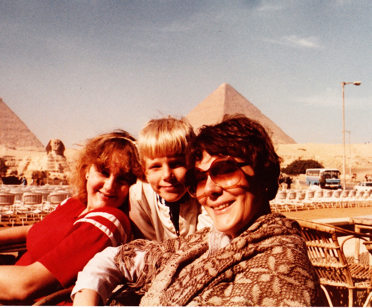 Sharon, Beth and Rob Wirey, 1982