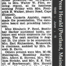 Bessie Vaughn (Staples) Haase--Portland Press Herald (Portland, Maine)(11 jun 1949)