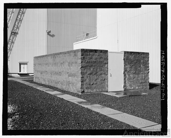 Exterior, looking southwest - Beale Air Force Base,...
