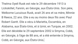 Thelma Ozelle Rusk