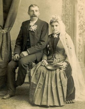 Fred & Margaret(Brown) Malchow Wedding