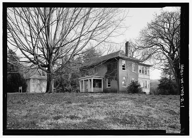 Perspective view from north - Blue Ridge Sanatorium,...