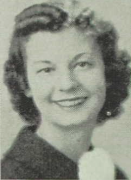 Lorraine Olsen- 1938 School Yearbook Photo 