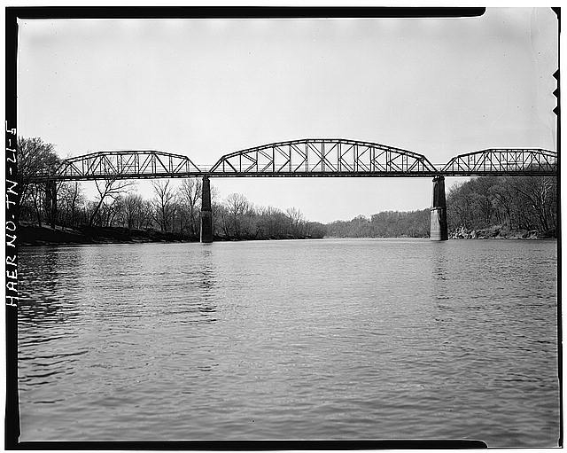 5. VIEW OF NORTH ELEVATION WITH K-TRUSS IN CENTER,...
