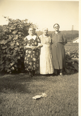 Ida, Margaret, and Anna Carr