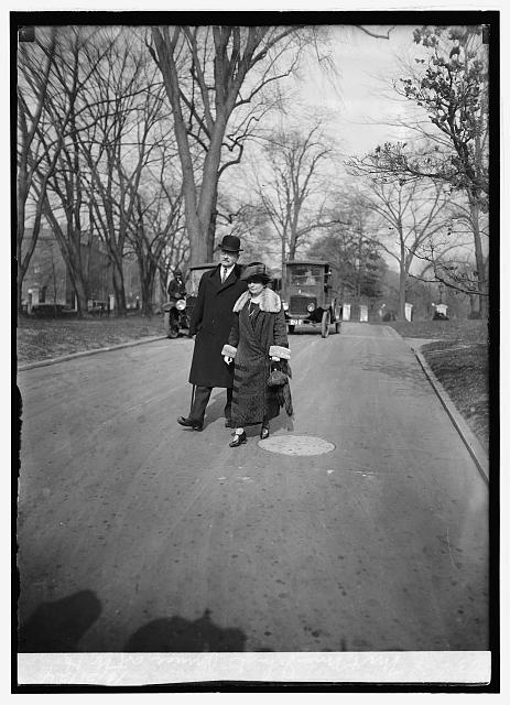 Mr. & Mrs. John D. Prince at W.H. [i.e. White House,...