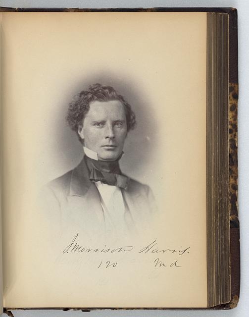 [J. Morrison Harris, Representative from Maryland,...