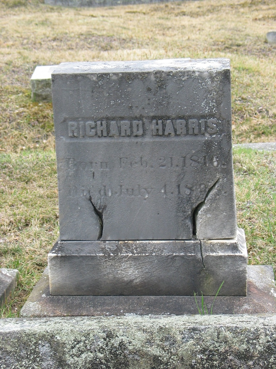 Richard Harris gravestone