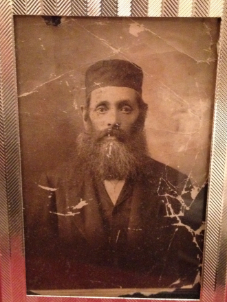 Believed to be my great grandfather, Jacob Olnick said to have been from an area near Pinsk, Poland.