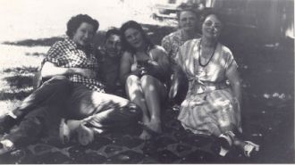 Family in Lewiston, CA abt 1960