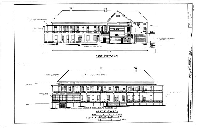 HABS CAL,22-WAWO,1-B- (sheet 5 of 10) - Wawona Hotel,...