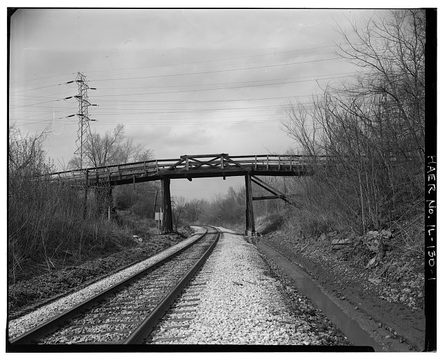 1. DISTANT VIEW TO NORTH - Zurich Road Bridge, Spanning...