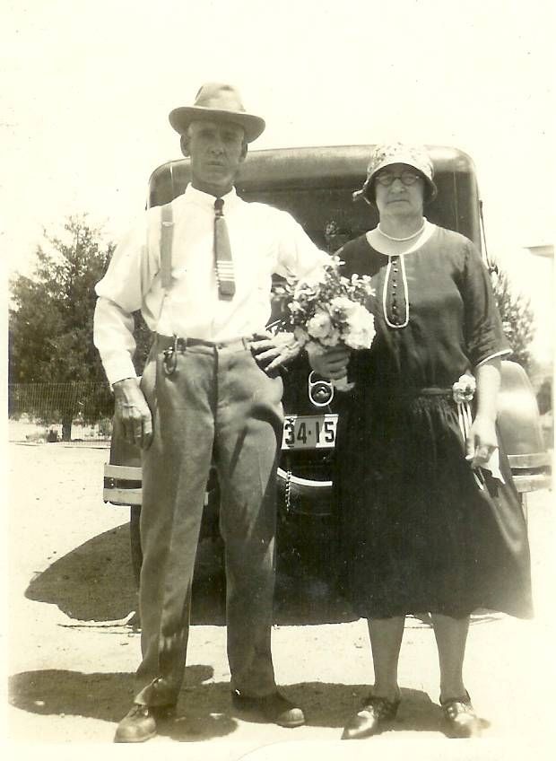Eli Bromley and wife Clara