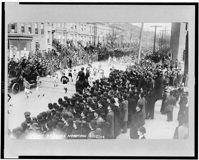 Start of Brooklyn marathon