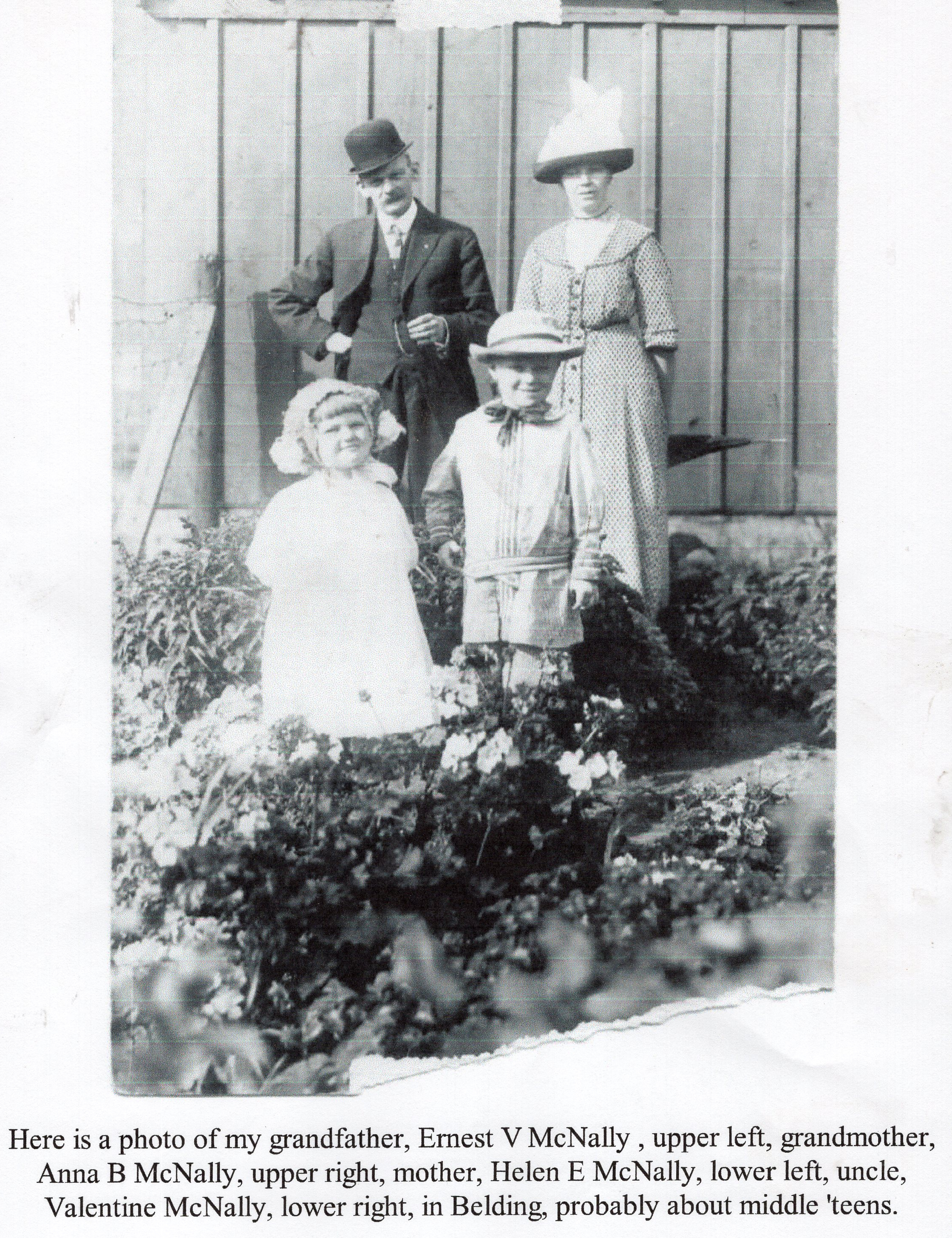 Helen E McNally
