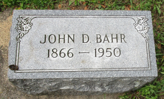 A photo of John D. Bahr