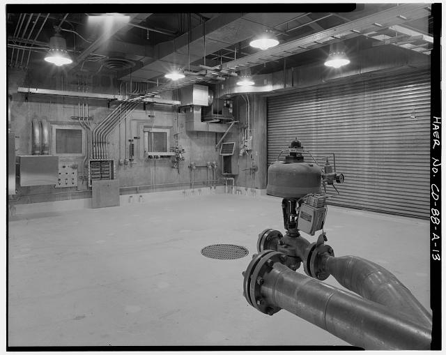 13. Interior view of Test Cell 9 (fuel) in Components...