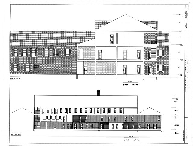 Sections - Convent of the Sacred Heart, School, 1821...