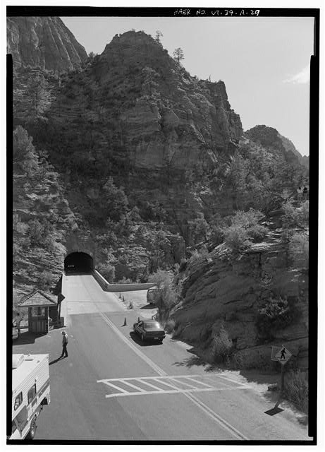 29. EAST PORTAL AND CHECKING STATION - Zion-Mount Carmel...