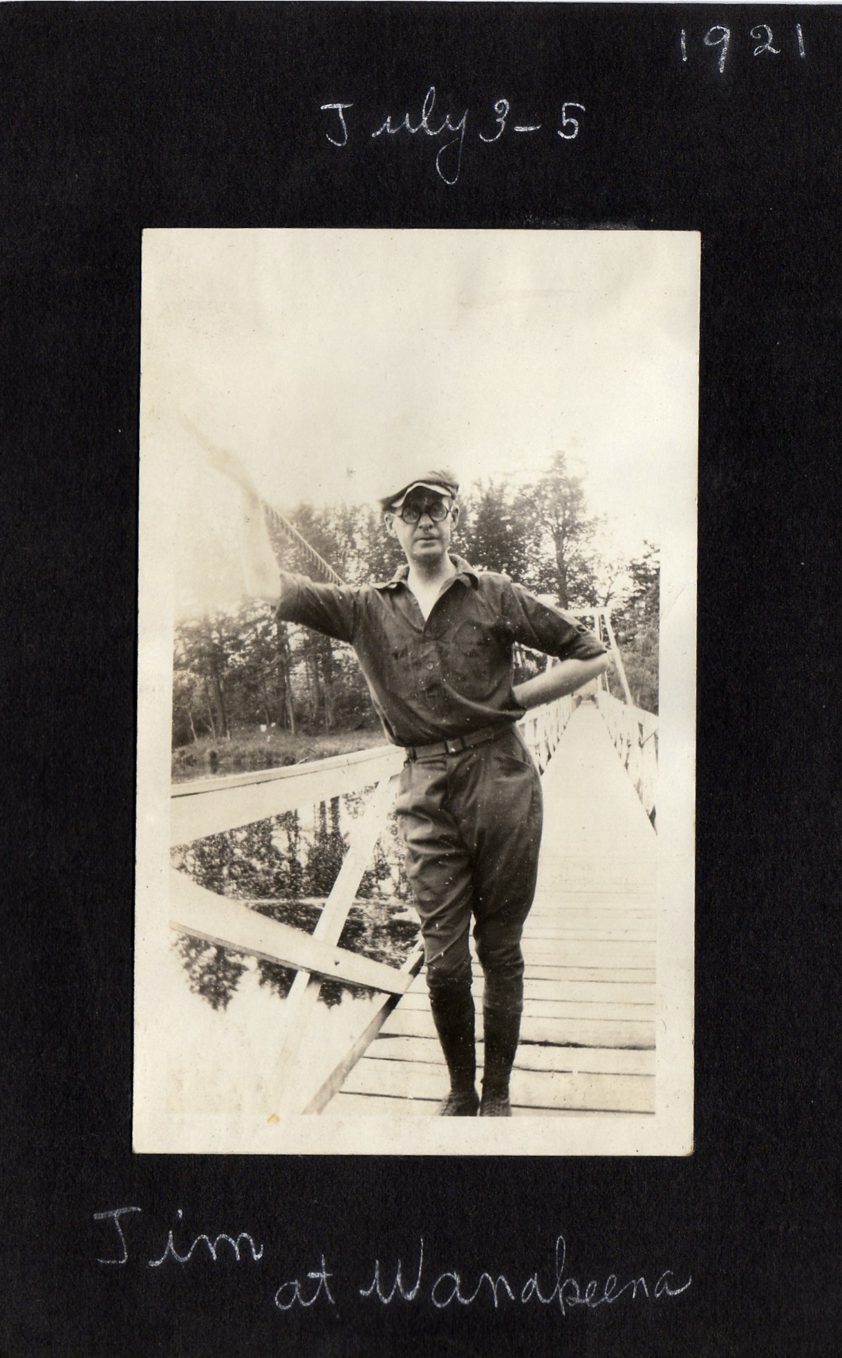 Jim Ridsdale, 1921 4th of July