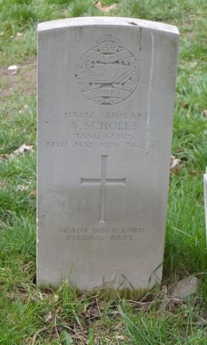 Alfred  Scholes gravesite