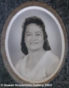 Cecilia Kikia Poe Poe Kahaleauki 1924-1983