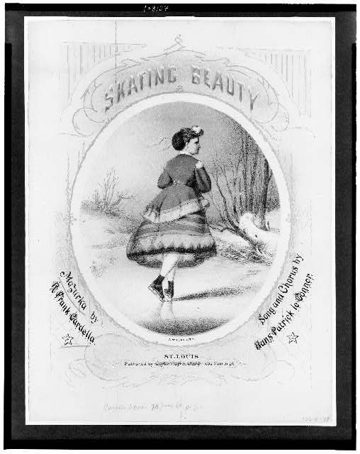 Skating beauty. Mazurka by R. Frank Cardella. Song and...