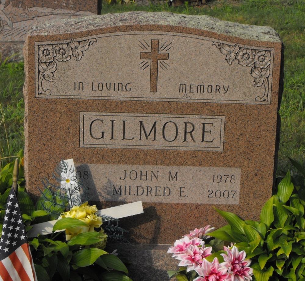 Mildred E Gilmore gravesite