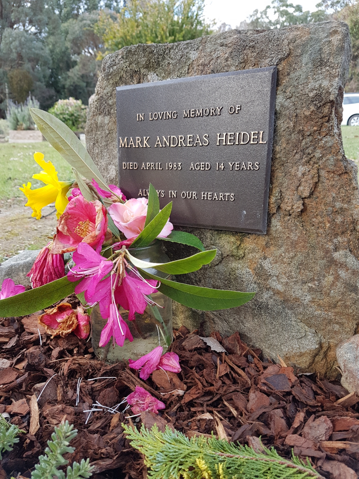 Mark Andreas Heidel Gravesite
