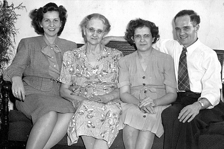 Irene (Vandiver) Nichols Family 1930