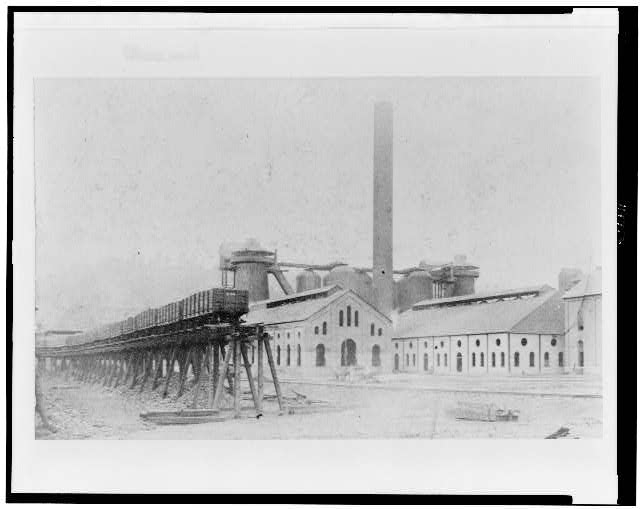 ["F" and "G" blast furnaces - Edgar Thomson Steel Works,...