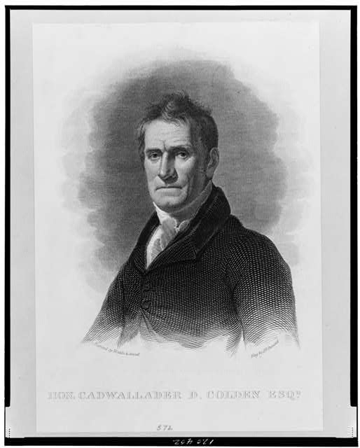 Hon. Cadwallader D. Colden Esqr. / Painted by Waldo &...