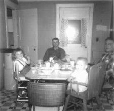 Dinner with Grandpa Zimmerman
