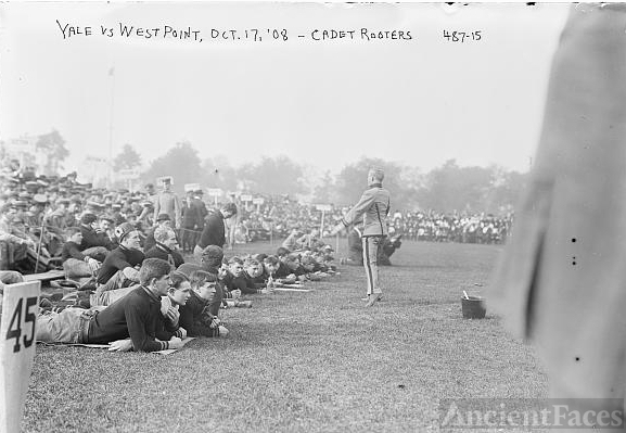 1908 Yale vs West Point football game