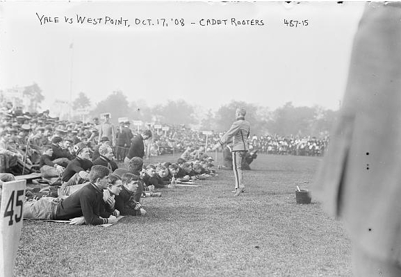 1908 Yale vs West Point football game