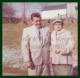 M Moriarty, Gladys and Harold Monson Ma USA 1961