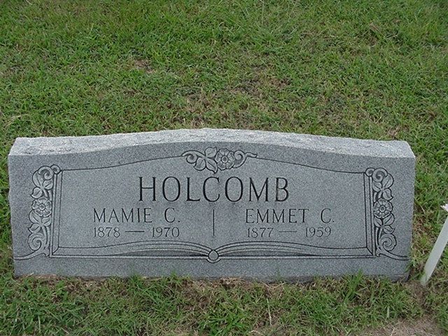 Holcomb Grave Stone