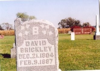 David Brickley gravestone
