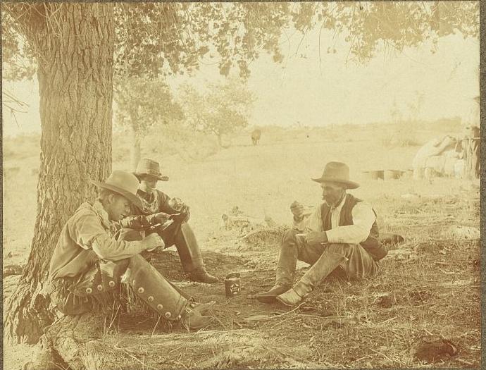 Cowboys in Texas 1908
