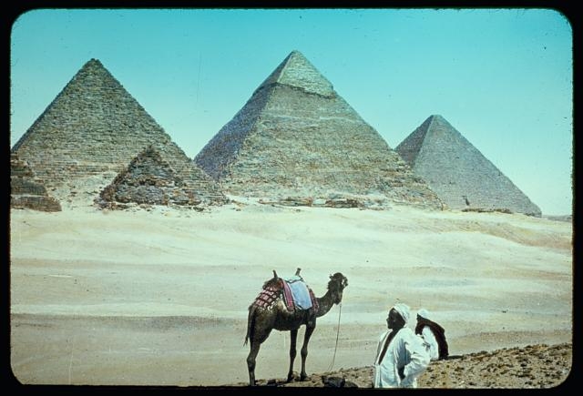 Egypt. Pyramids. The Pyramids of Gizeh