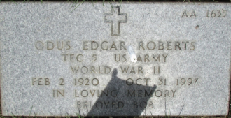 Odus Edgar Roberts Gravesite
