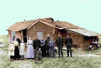 Heatherington Family, Kansas 1904