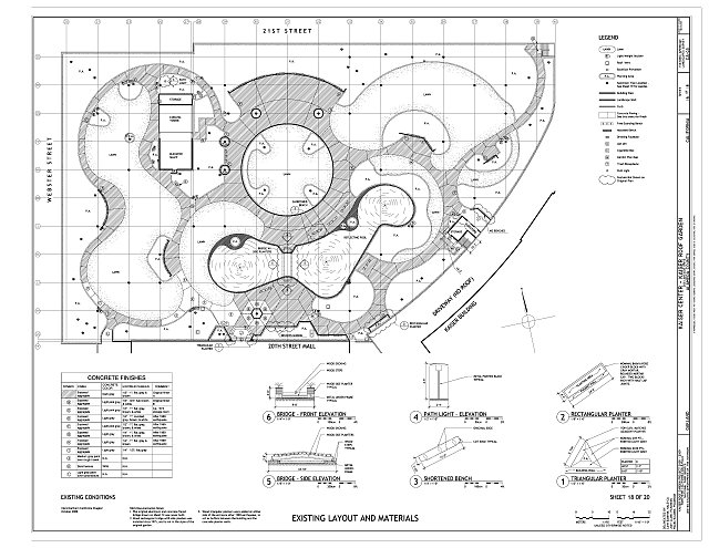 Existing Layout and Materials - Kaiser Center, 300...