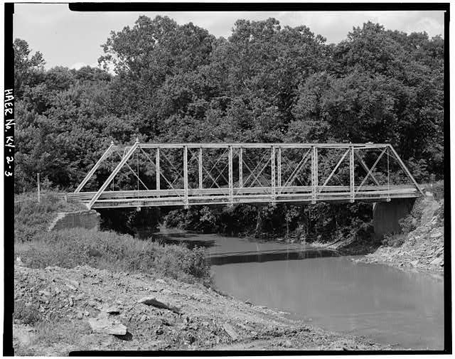 3. GENERAL ELEVATION FROM SOUTHWEST - North Fork Bridge,...