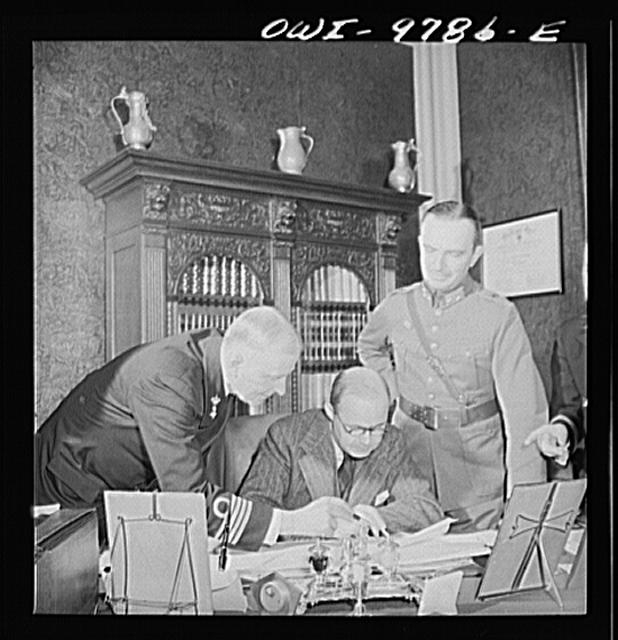 Washington, D.C. The Netherlands Legation. Minister...