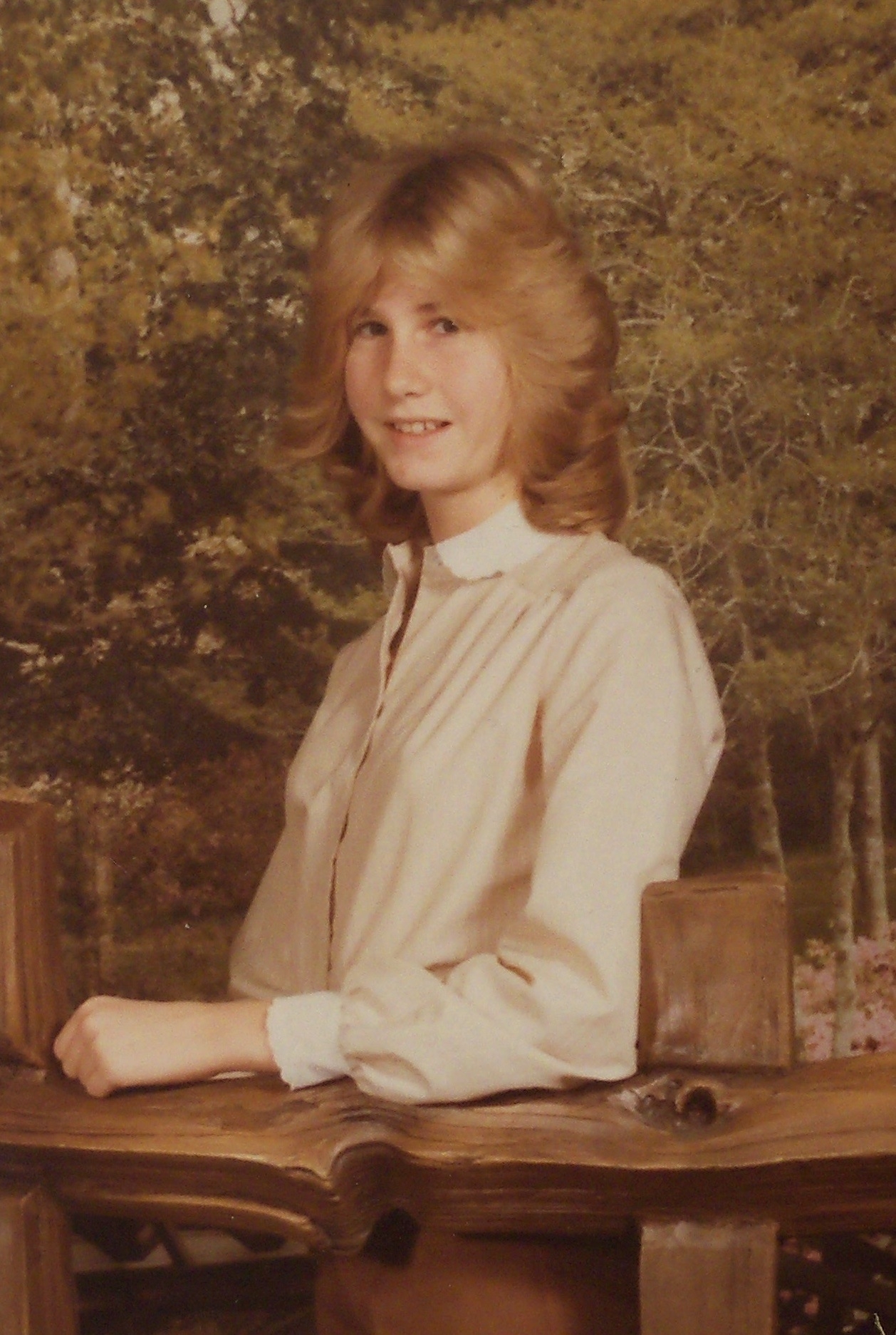 Unknown School girl, 1970's
